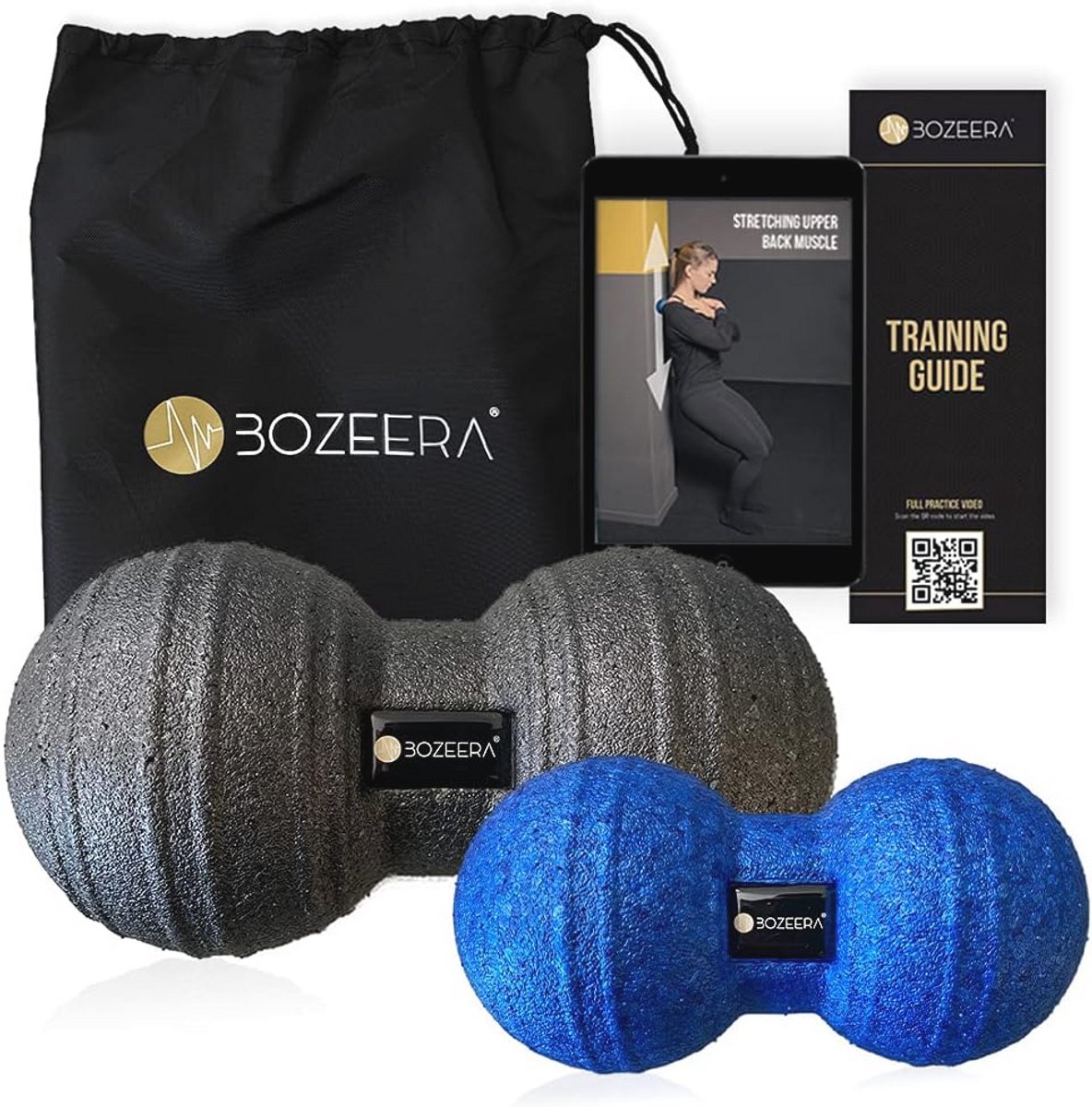 Triggerpoint Bal Set en Peanuts - Massagebals voor Spierontspanning en Flexibiliteit
