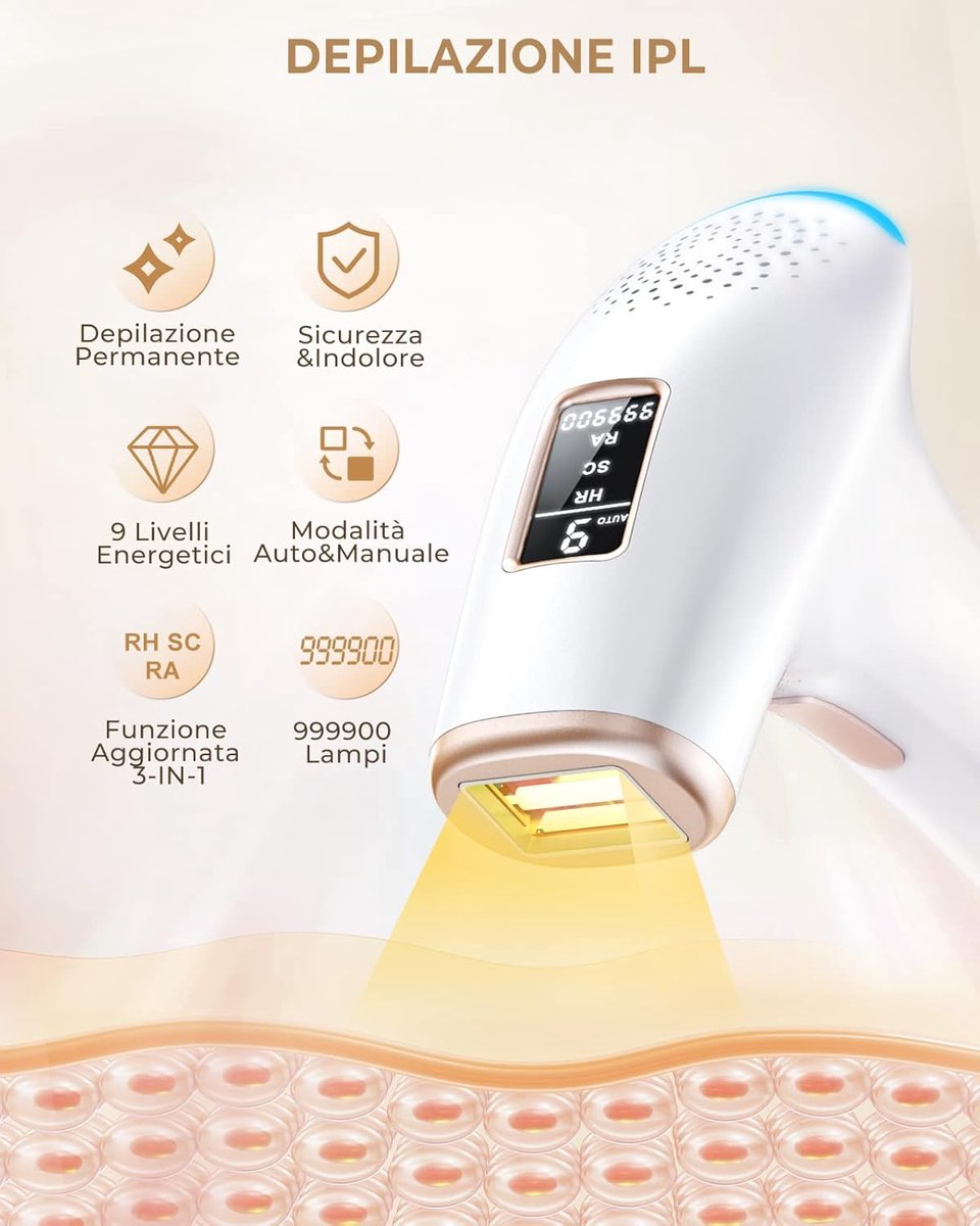 LIVADA STORE S.R.L. ACEP IPL apparaat - Laser ontharing thumbnail 2