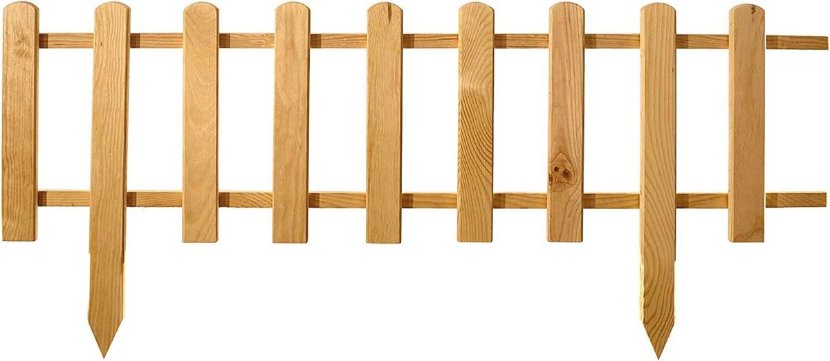 Houten Latten Schutting - Waterdichte Impregneerde Panelen - Tuinhek Mini - Decoratieve Tu