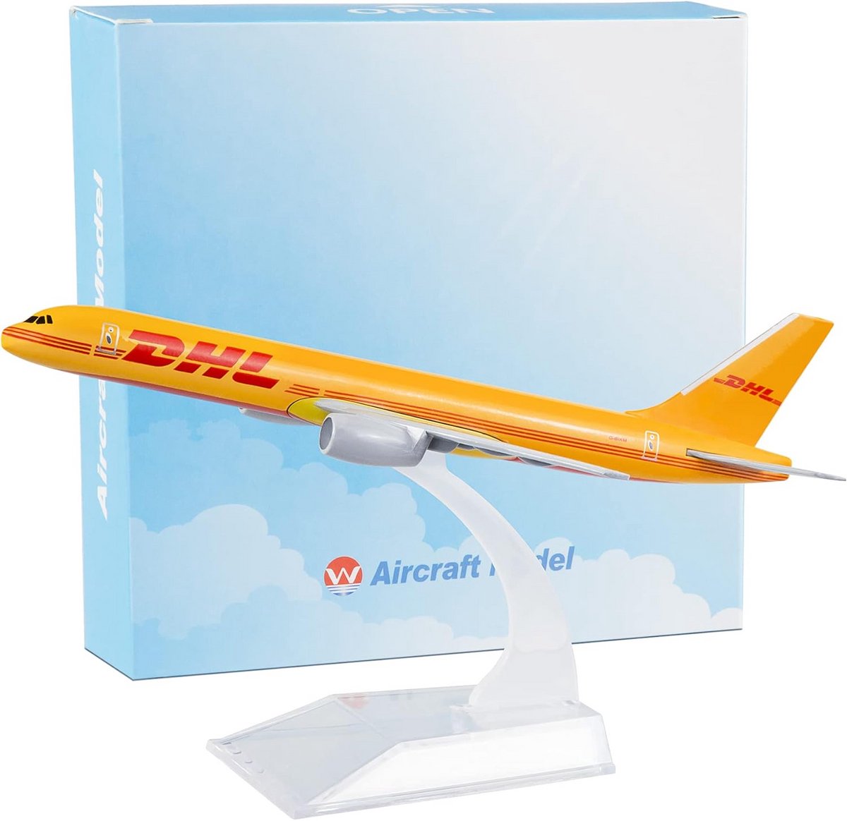 Diecast Vliegtuigmodel 16cm voor Verzamelaars - Boeing 757 1:400