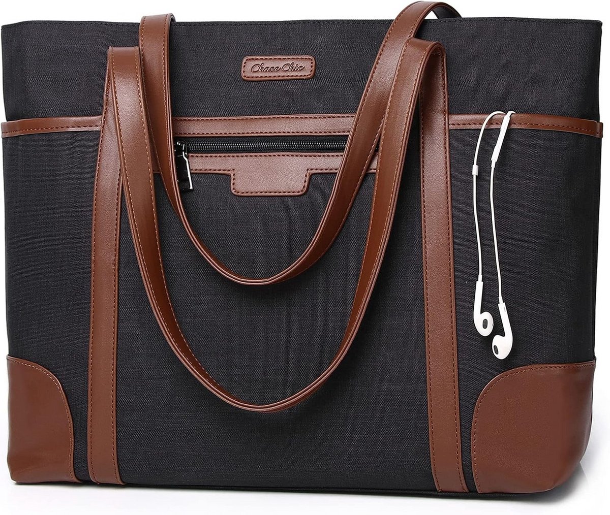 Vrouwen Laptoptas - Waterdichte Werk- en Schoudertas voor 15,6 inch Laptop