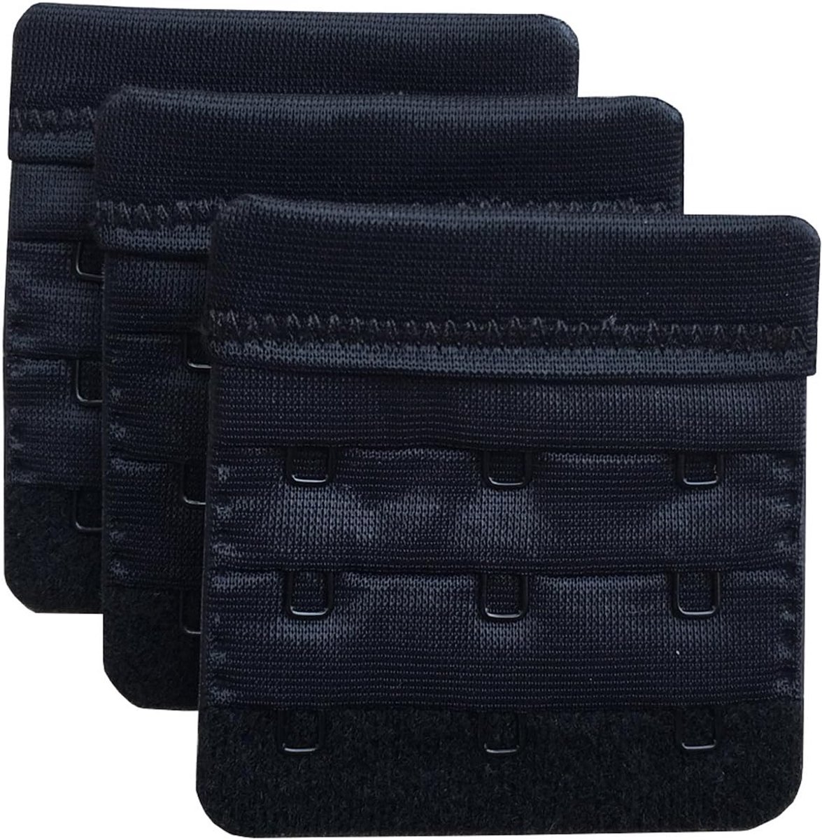 3 Stuks Dames BH-Verlengstukken - 6.1cm x 5.8cm voor Extra Comfort