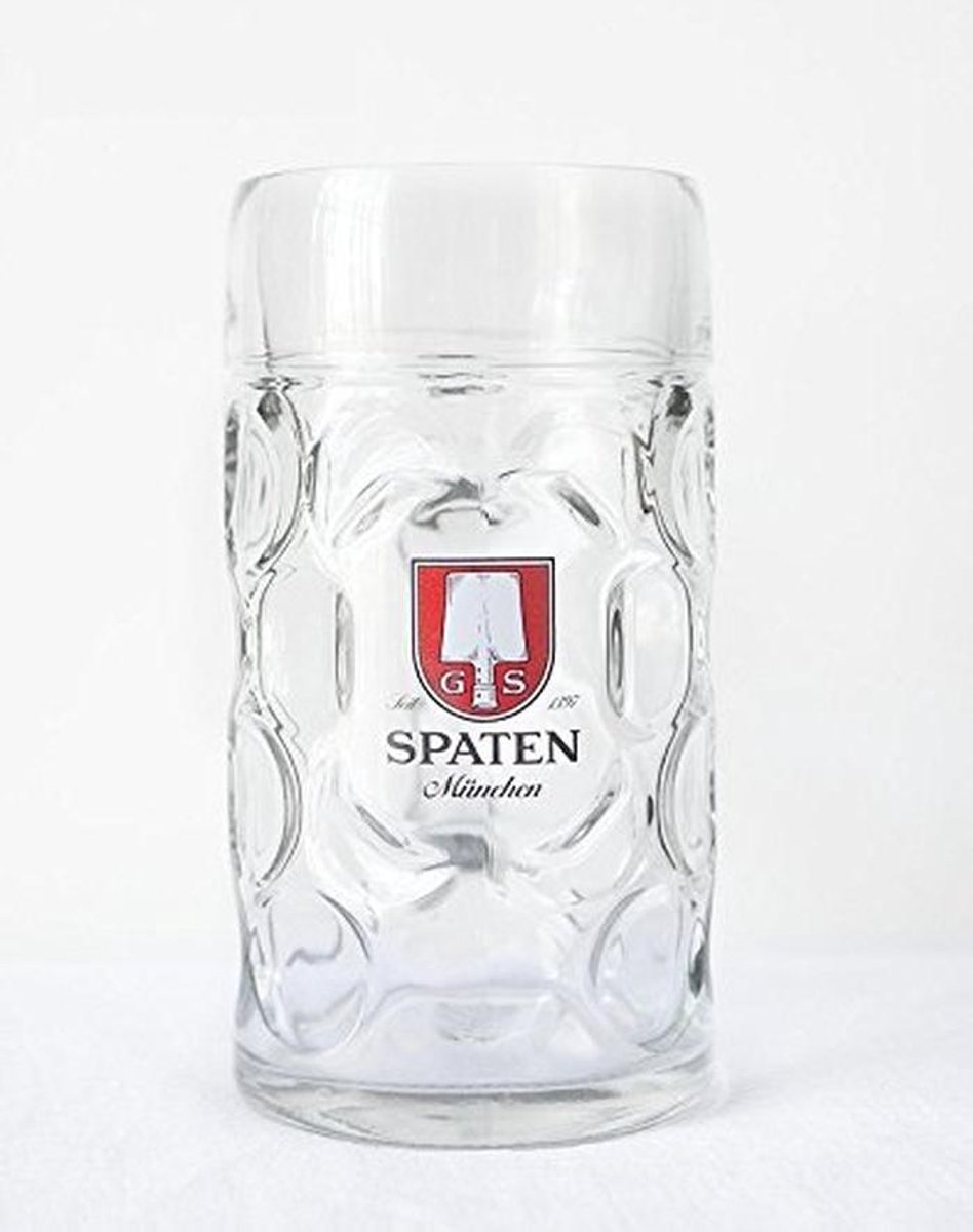 Traditionele 1 Liter Bier Stein voor Oktoberfest