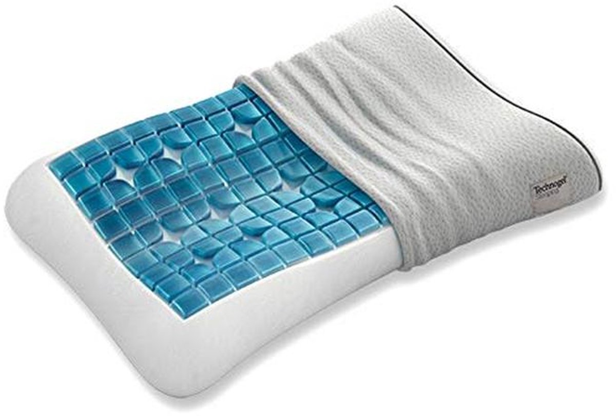 Ergonomisch Anatomic Curve Kussen - 9 cm Hoogte - Ideaal voor Zij- en Rugslapers