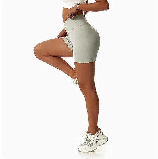 Dames Sportshorts met Hoge Taille voor Yoga, Fitness, en Hardlopen — afbeelding 5
