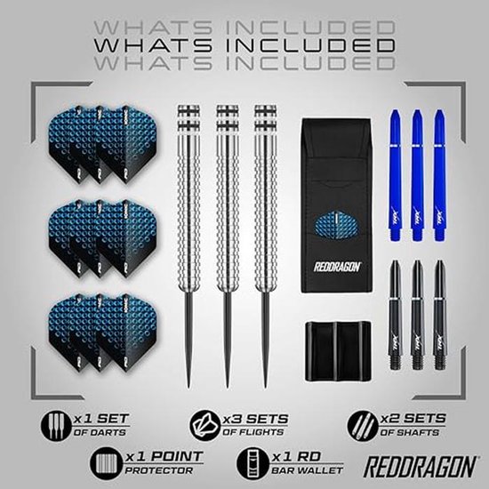 Professionele 23g Tungsten Darts Set met Schachten en Vluchten - Keuze uit Kleuren — afbeelding 2