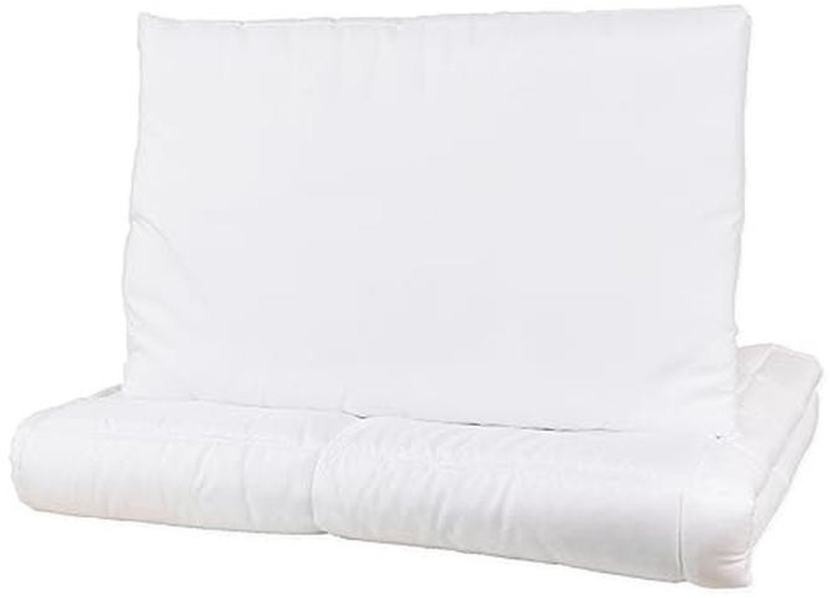 Dekbedovertrek + 1 Kussen Babybed - 100% Katoen, Geschikt voor Ledikanten - 80x80cm