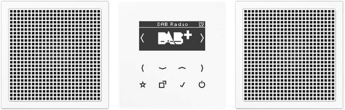 Slimme DAB+ Stereo Radio met Ingebouwde Functies