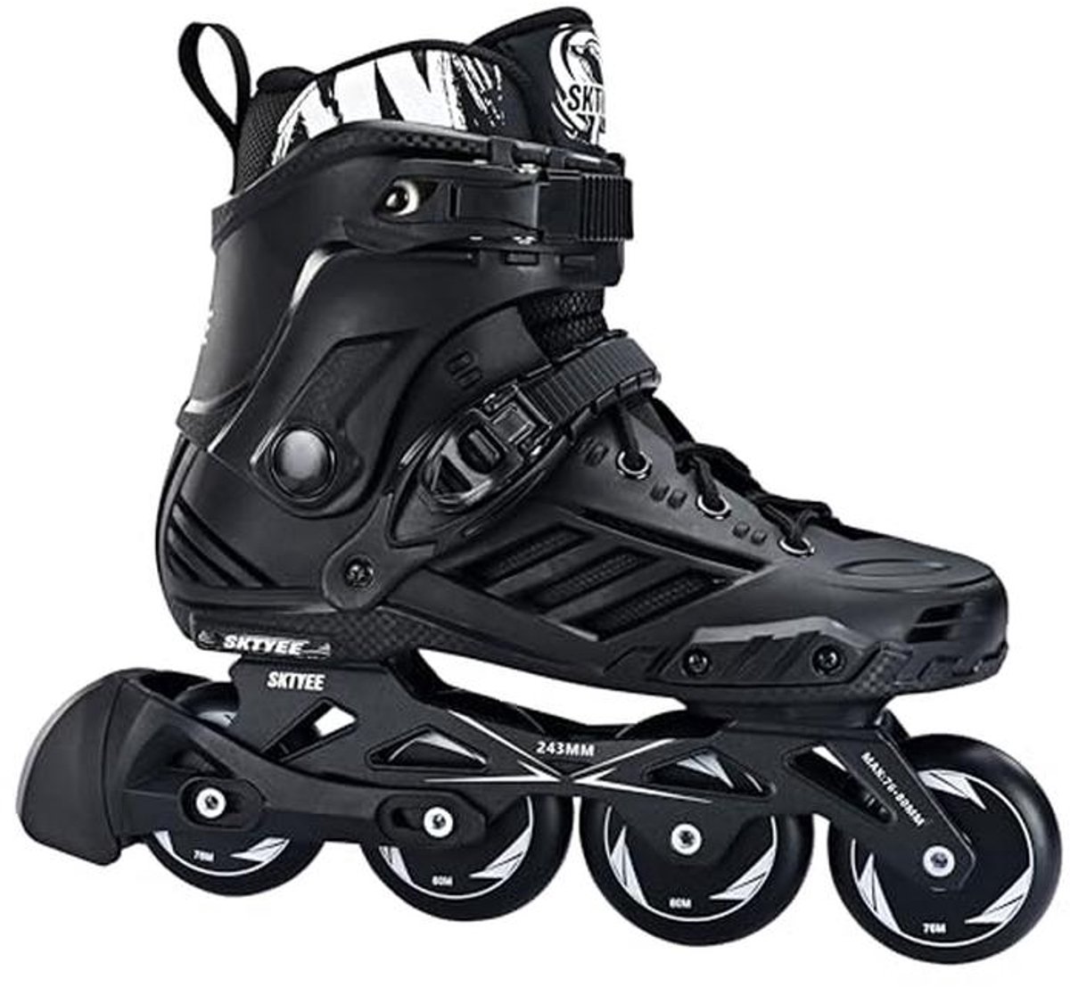 Comfortabele inline skates voor volwassenen - ademend, wasbare voering, perfecte keuze voor beginners