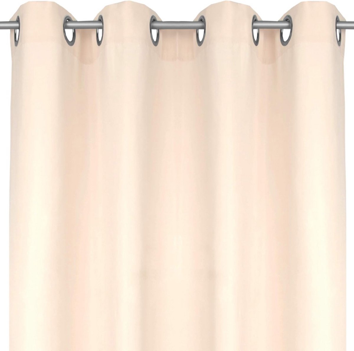 Kant-en-klaar Verduisterend Gordijn met Passe-partout Incl. Ringen Beige 140 x 245 cm