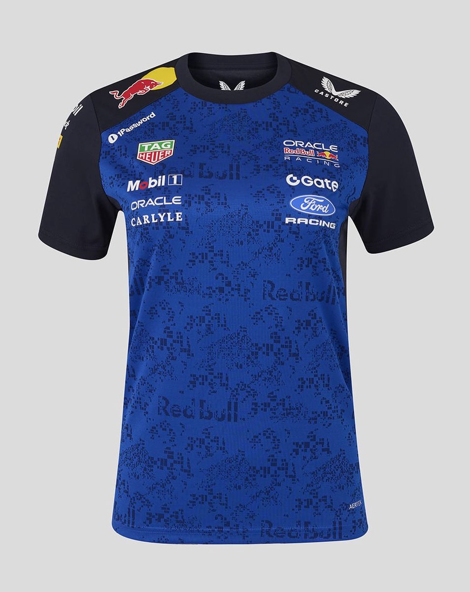 Oracle Red Bull Racing Teamline Dames shirt 2026 Maat M Max Verstappen - Isack Hadjar