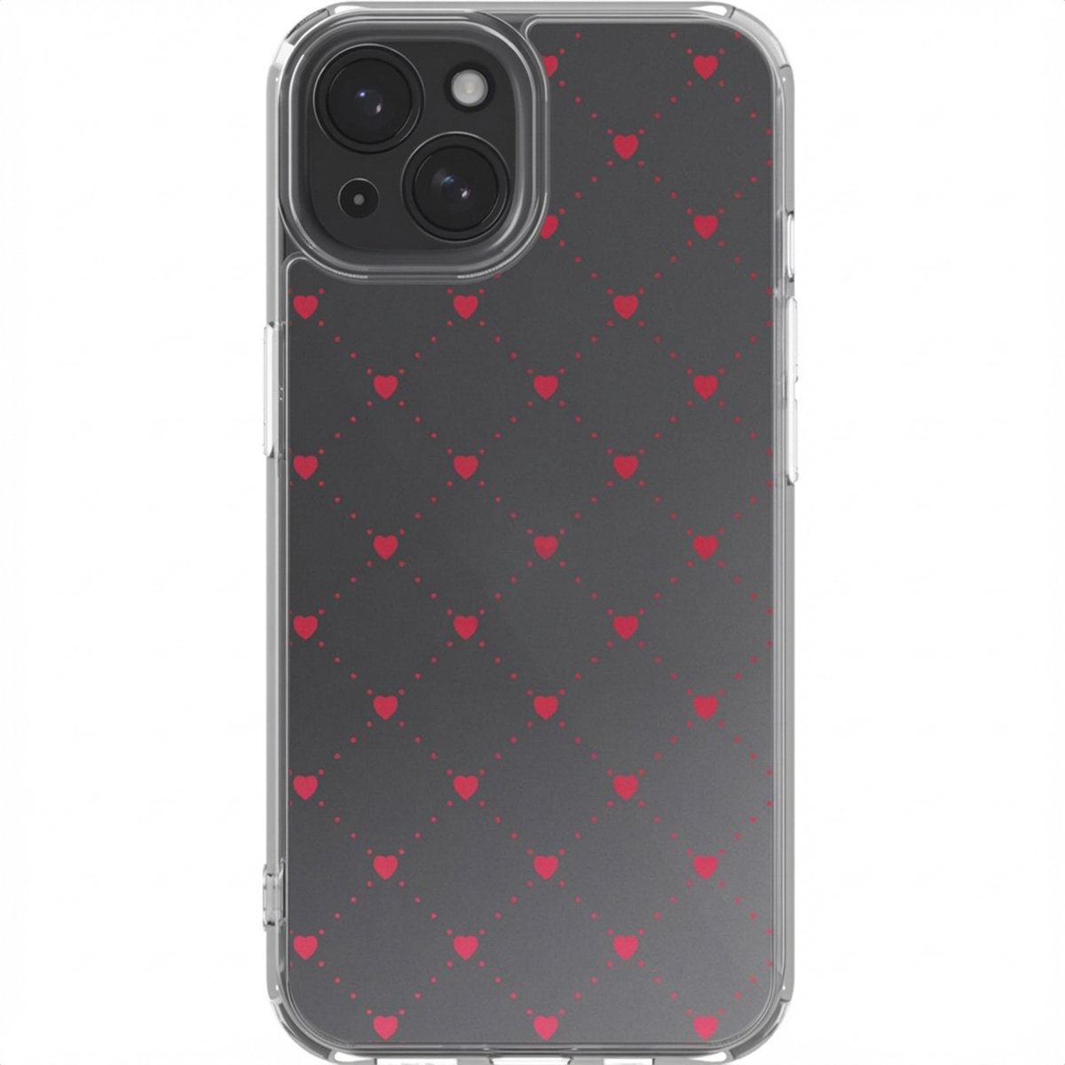imoshion Hoesje - Geschikt voor Apple iPhone 15 - Design hoesje - Crush Check
