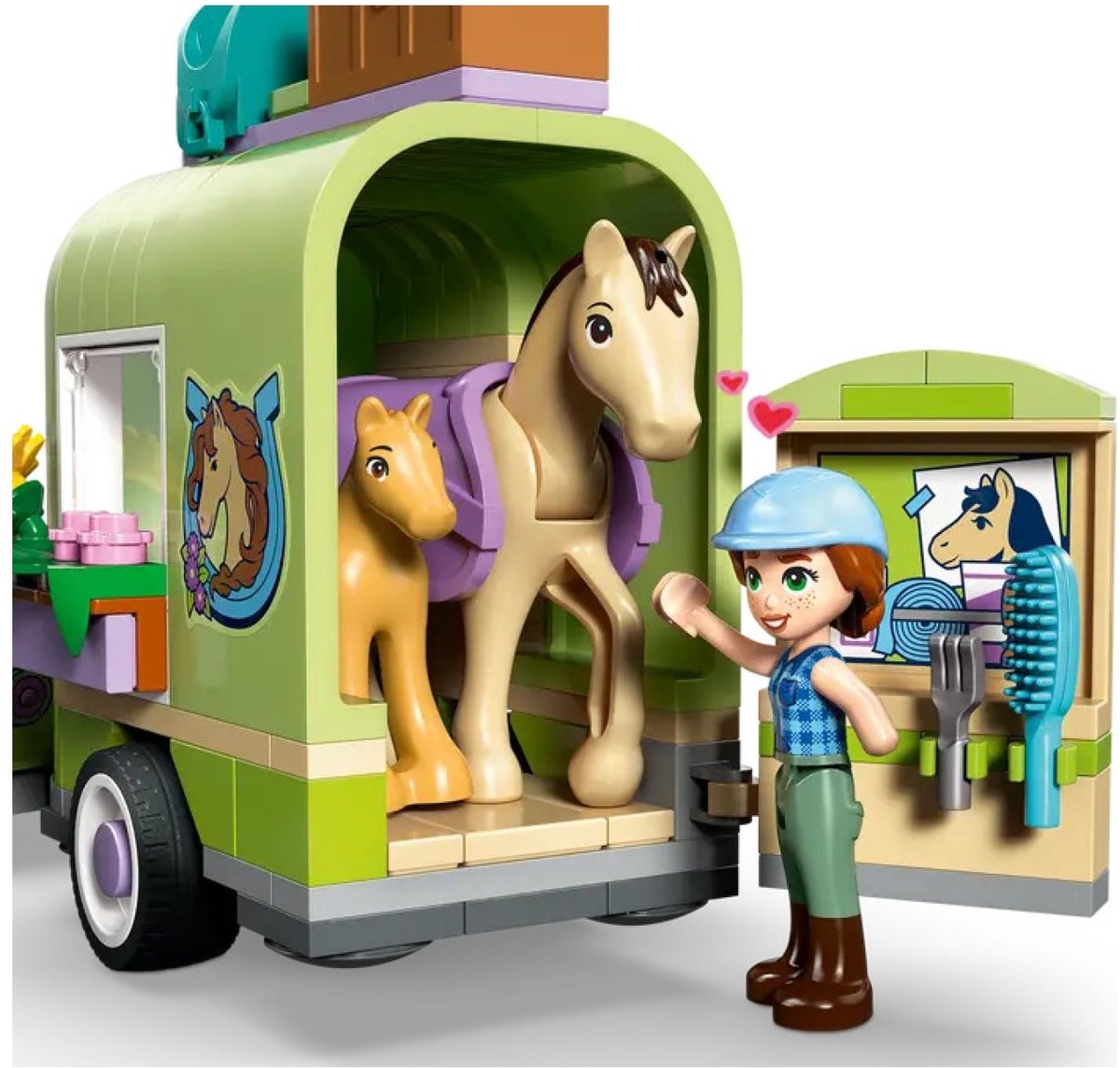 LEGO - Friends 42695 - Trailer en Paard en Veulen — afbeelding 11