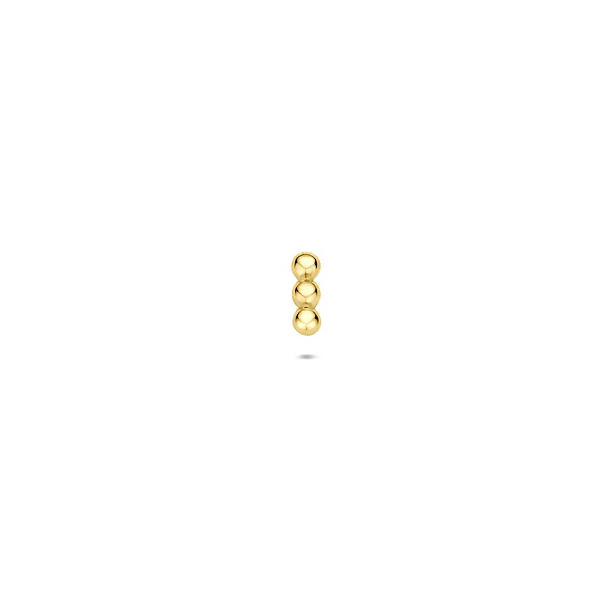 14K Geelgouden flat back piercing 4,5 mm - 4034269