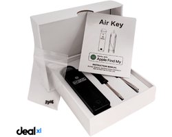 Yeez Sleutelhouder met Locatie Tracker – Aluminium Key Organizer – Werkt met Apple Find My – Bluetooth GPS – Voor 5/6 Sleutels – Vervangbare Batterij – Inclusief Clip & Tool
