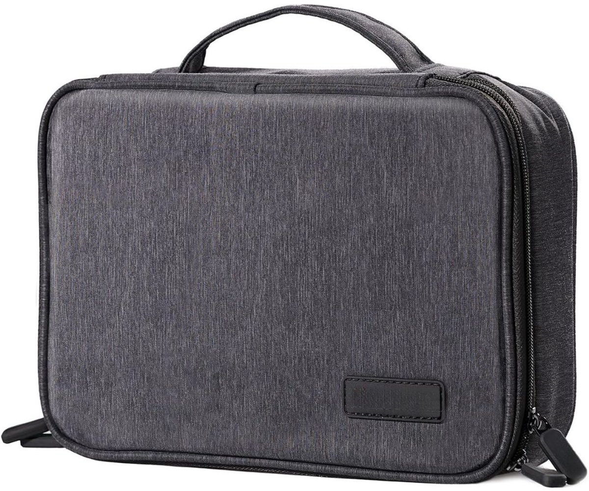 SCH® Kabel Organiser Tas - Organizer Tas - Zwart- 25cm x 17cm x 8cm