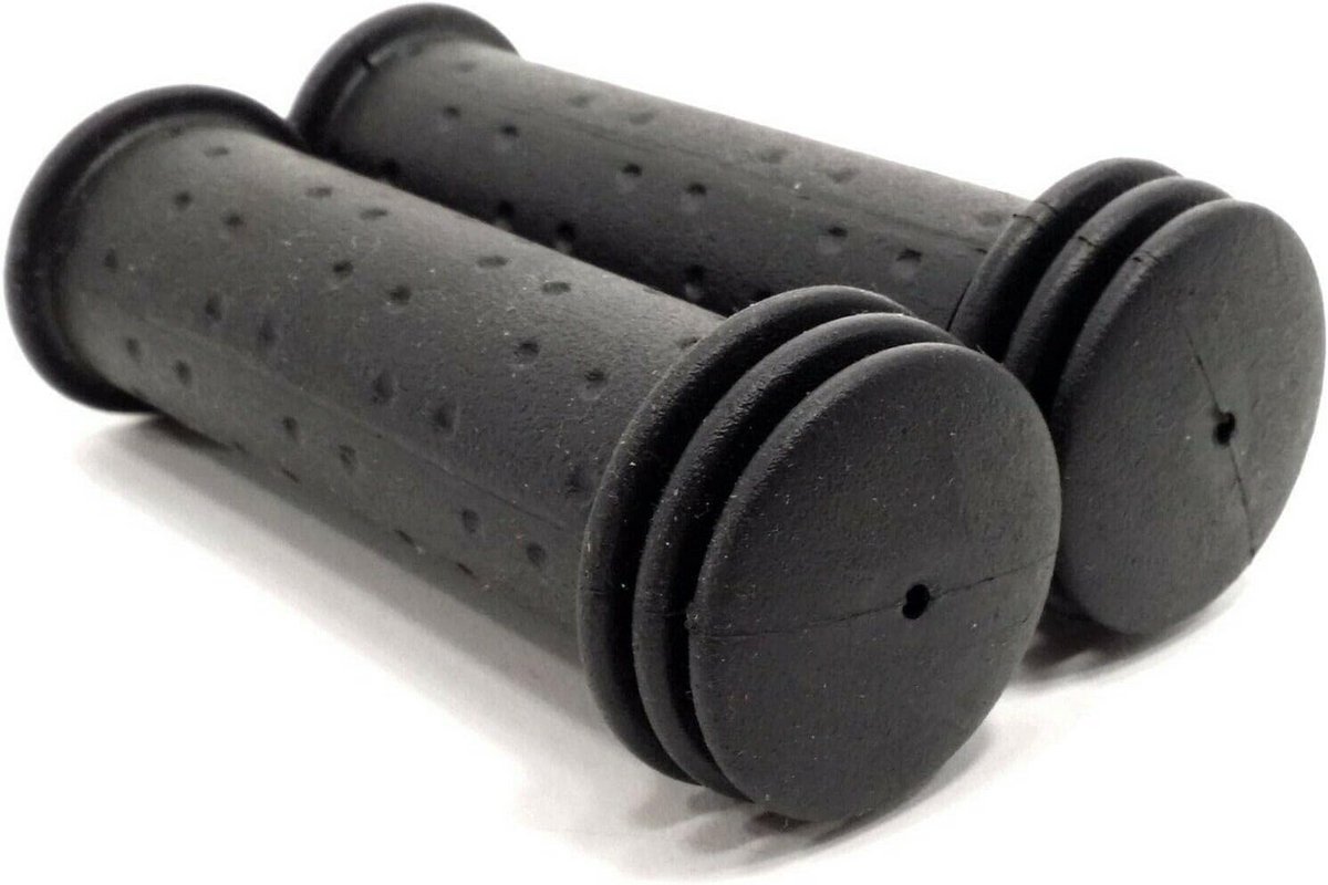 Comfortabele Zwarte Kinder Fietsstuurhandvatten 105 mm