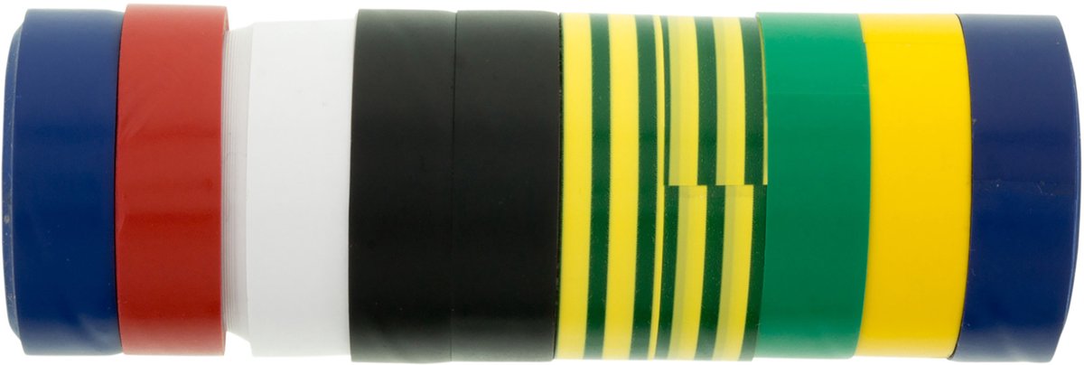 Q-Link isolatieband - 10-delig - 15 mm - 4.5 m - diverse kleuren