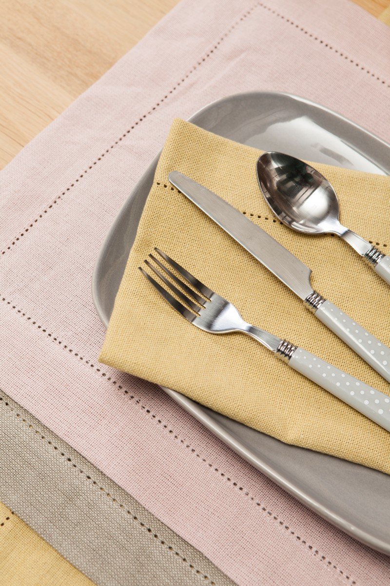 Indi Placemat licht roze 35x50cm (set of 4)
