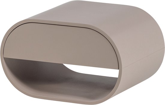 WOOOD Momo Table de Nuit Suspendue - Bois - Sable/Beige - 24x36x28 cm