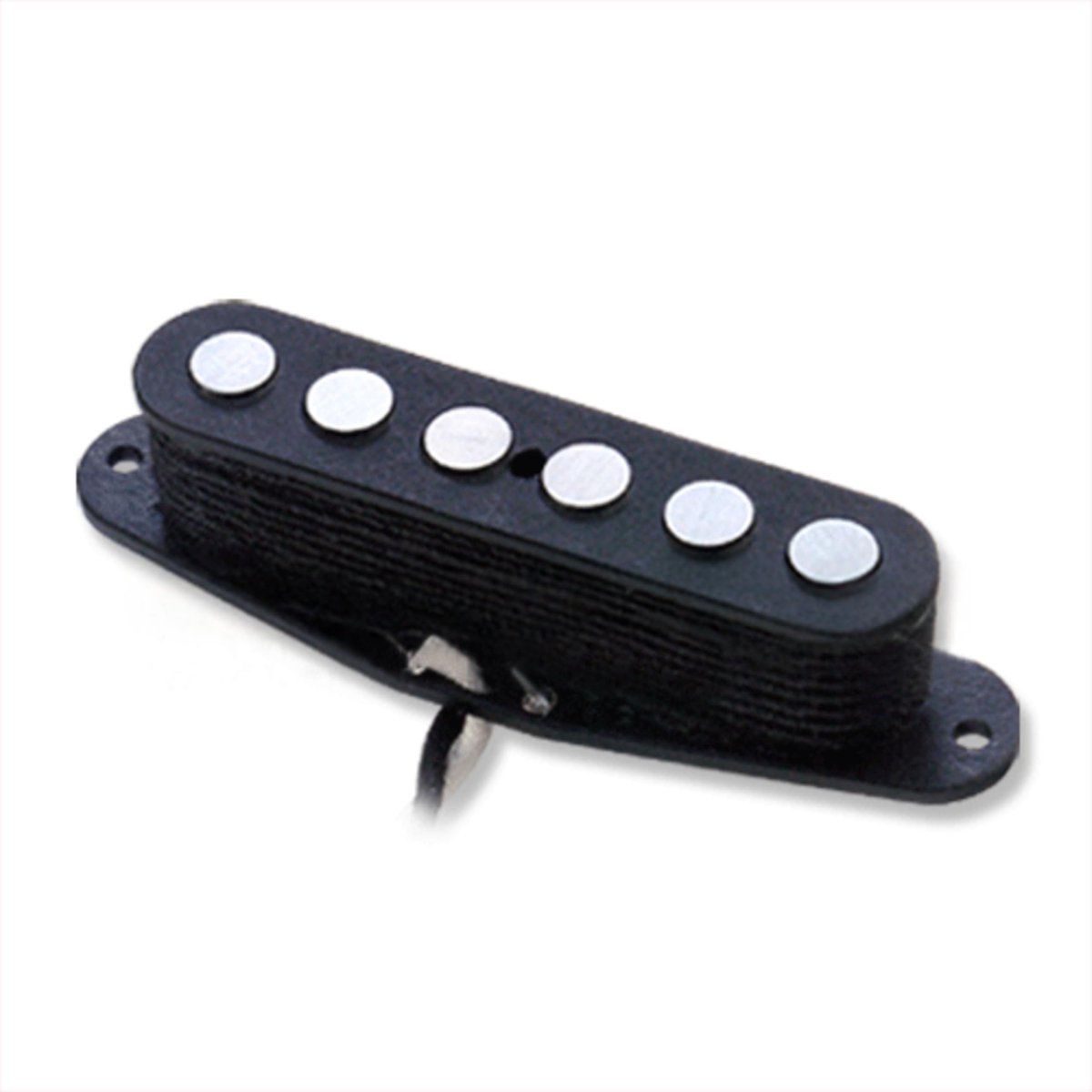 Roswell Pickups TE6 Alnico V Rod Neck Black - Single-coil pickup voor gitaren