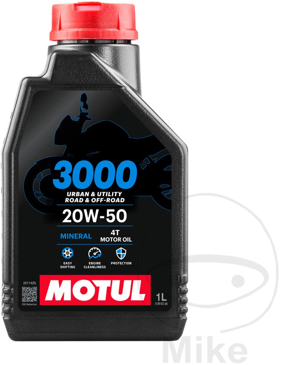 Motul 3000 20w50 4t Motorolie 1l Transparant