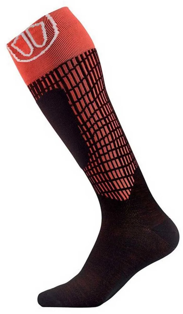 Sidas Ski Comfort Mid Volume Sokken Oranje,Zwart EU 46-48 Man,Vrouw