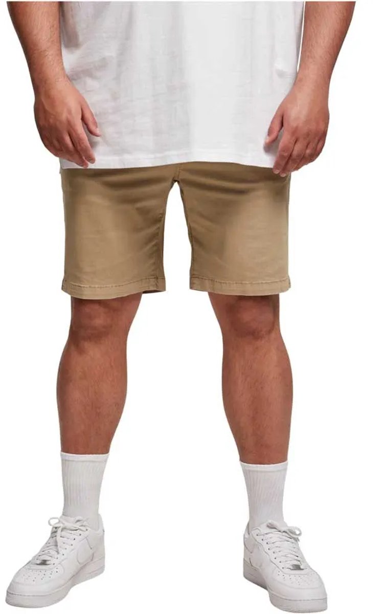 Urban Classics Stretch Twill Korte Broek XL Man Dark Sand