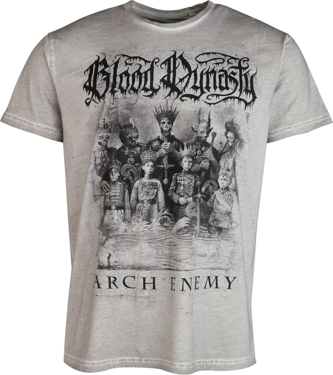 Arch Enemy Family Picture Heren T-shirt - lichtgrijs - M