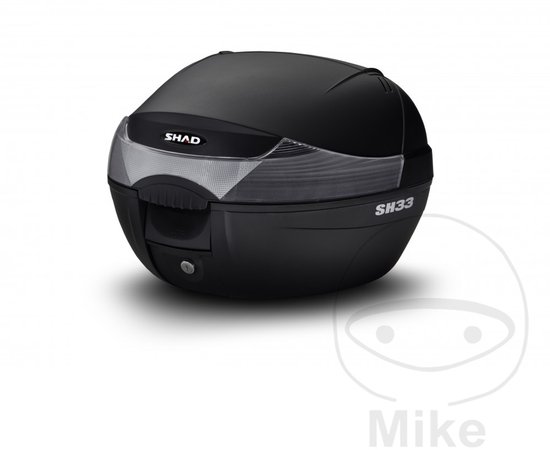 Scooter topkoffer 33L zwart Shad