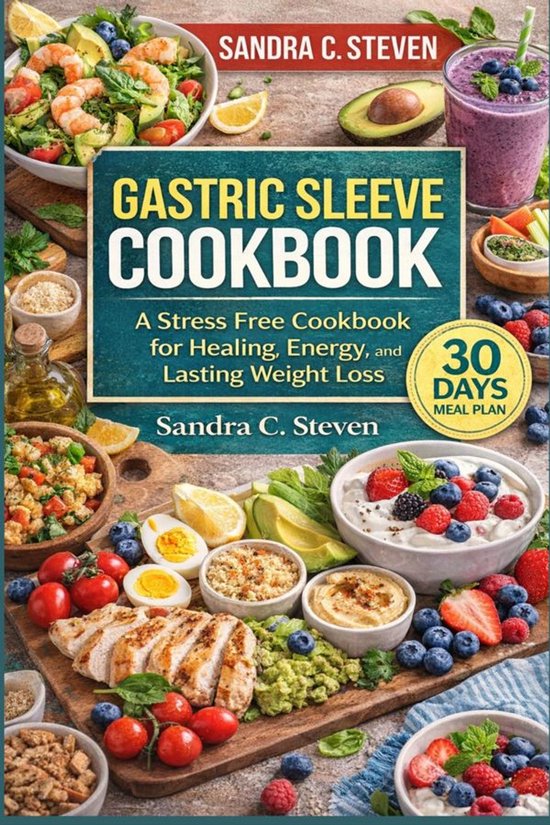 Gastric Sleeve Cookbook - cover