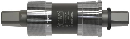 Vierkante trapas Shimano BB-UN300 68mm / 118mm - kettingkast type — afbeelding 4