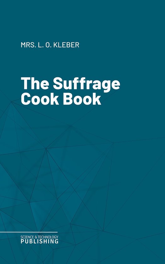 The Suffrage Cook Book - cover