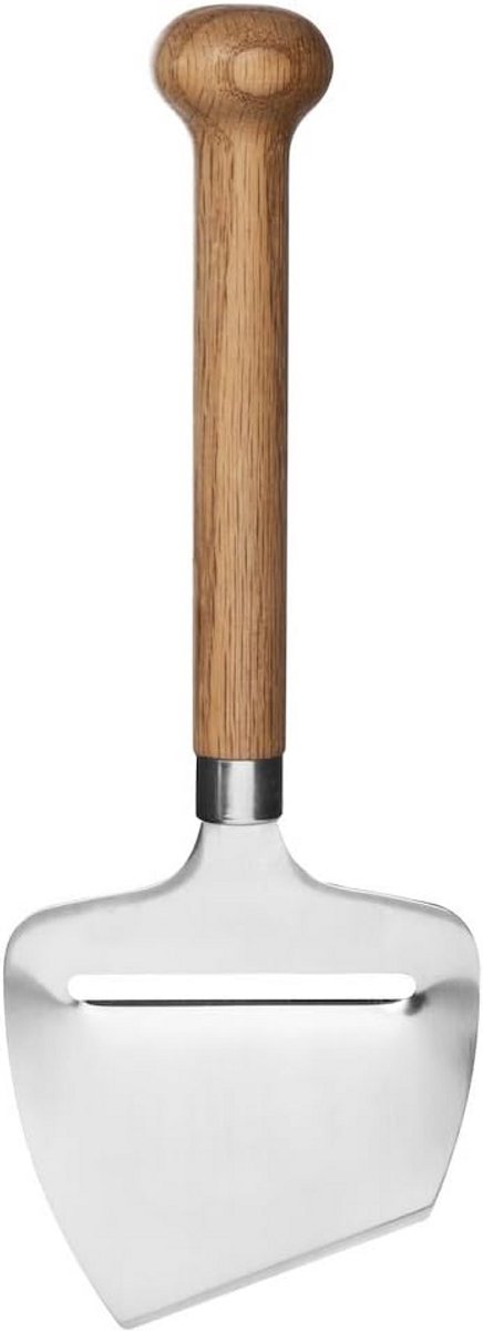 Ovale Kaasplank met Kaassnijder van Eikenhout