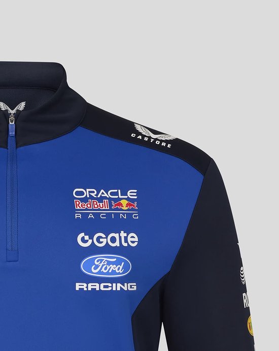 Red Bull Racing Teamline Half Zip 2026 Maat XL - Max Verstappen - Isack Hadjar van Red Bull — afbeelding 3