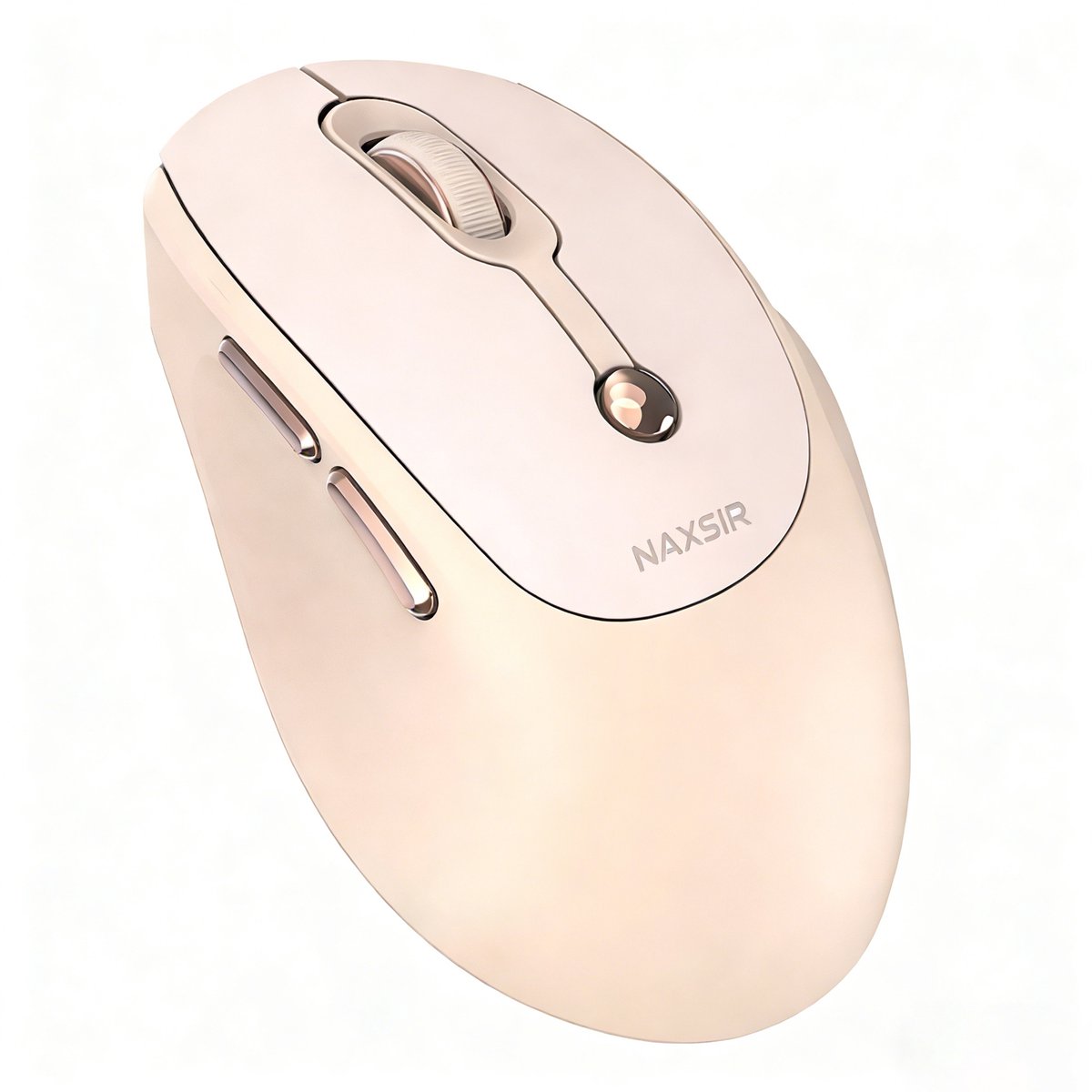 NAXSIR Oplaadbaar Muis - Stil & Ergonomisch - Perfect voor Kantoor en Thuiswerken