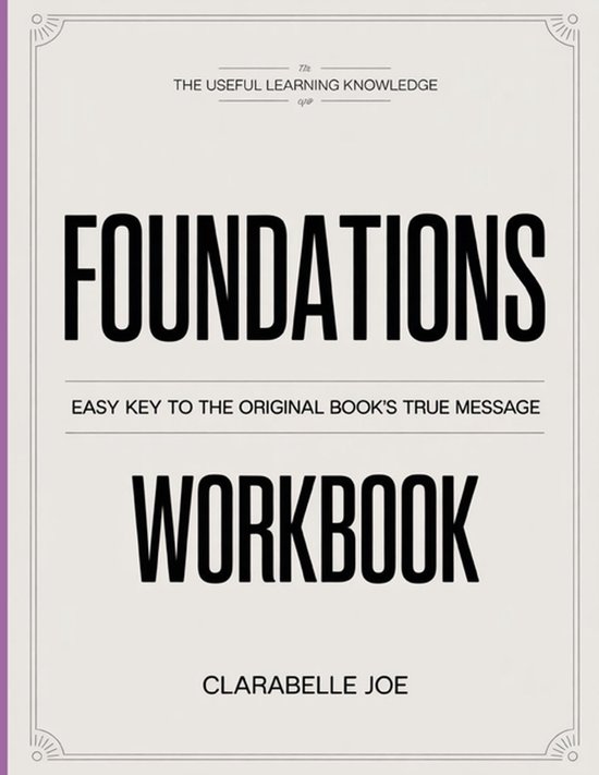 The Useful Learning Knowledge Foundations - cover