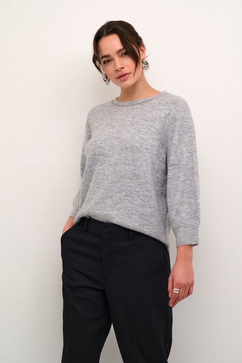 Pull MERIDITH KAFFE GREY MELANGE