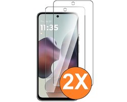 Screenprotector Geschikt voor Motorola Moto G56/G57/G67 5G - Beschermglas - gehard glas – tempered glass - 2 Stuks
