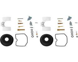 Carburetor Repair Kit - 52PCS Compleet Carb Rebuild Set - Vervangingsset Voor ER500 ER-5 1998-2005