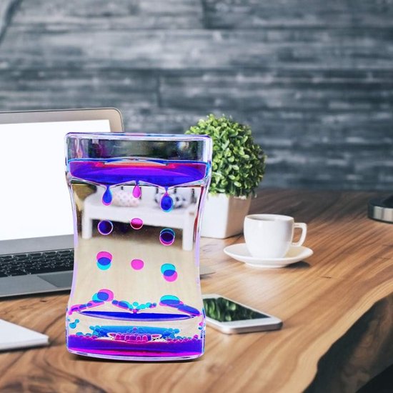 Colorful Liquid Timer - Anxiety Relief Toy - Liquid Motion Timer ...