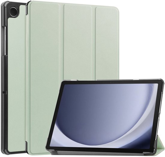imoshion Tablet Hoes - Geschikt voor Samsung Galaxy Tab A9 Plus - Trifold Bookcase - Lichtgroen