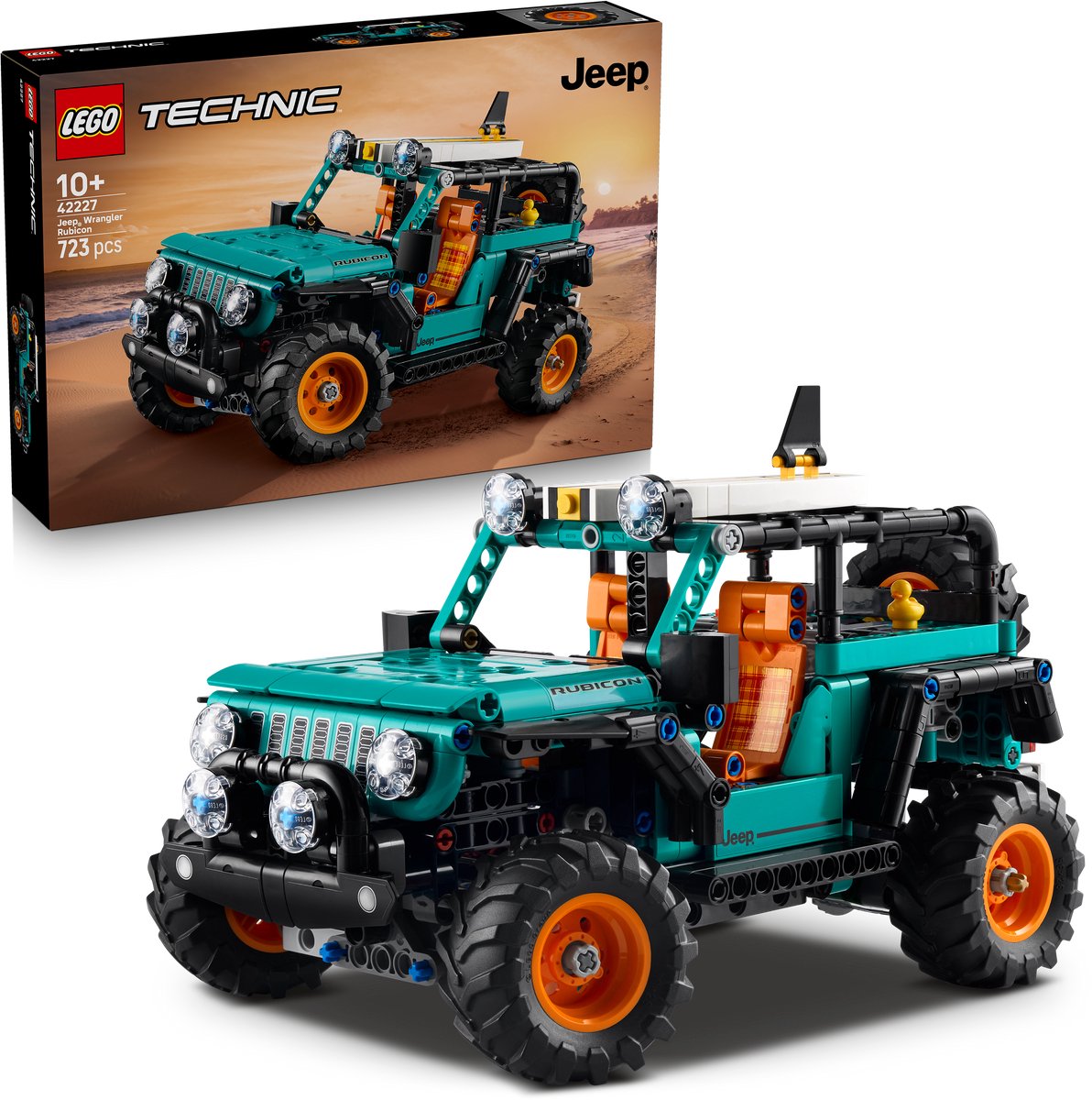 LEGO Technic - Jeep Wrangler Rubicon Terreinwagen Speelgoed Bouwpakket voor Kinderen - 42227 – foto 2