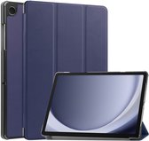 Étui pour tablette Samsung Galaxy Tab A9 Plus - Bookcase à trois volets iMoshion - Bleu foncé
