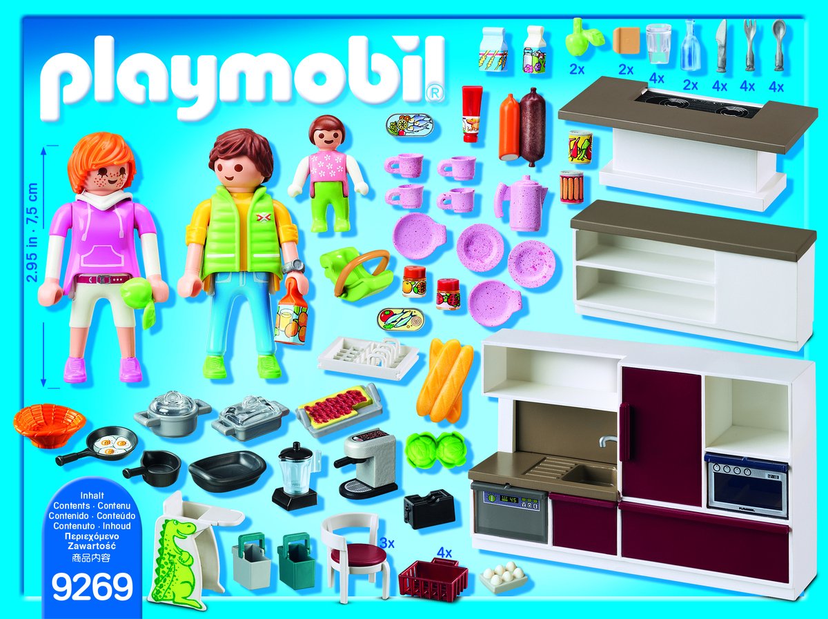 PLAYMOBIL City Life Leefkeuken - 9269 — afbeelding 12