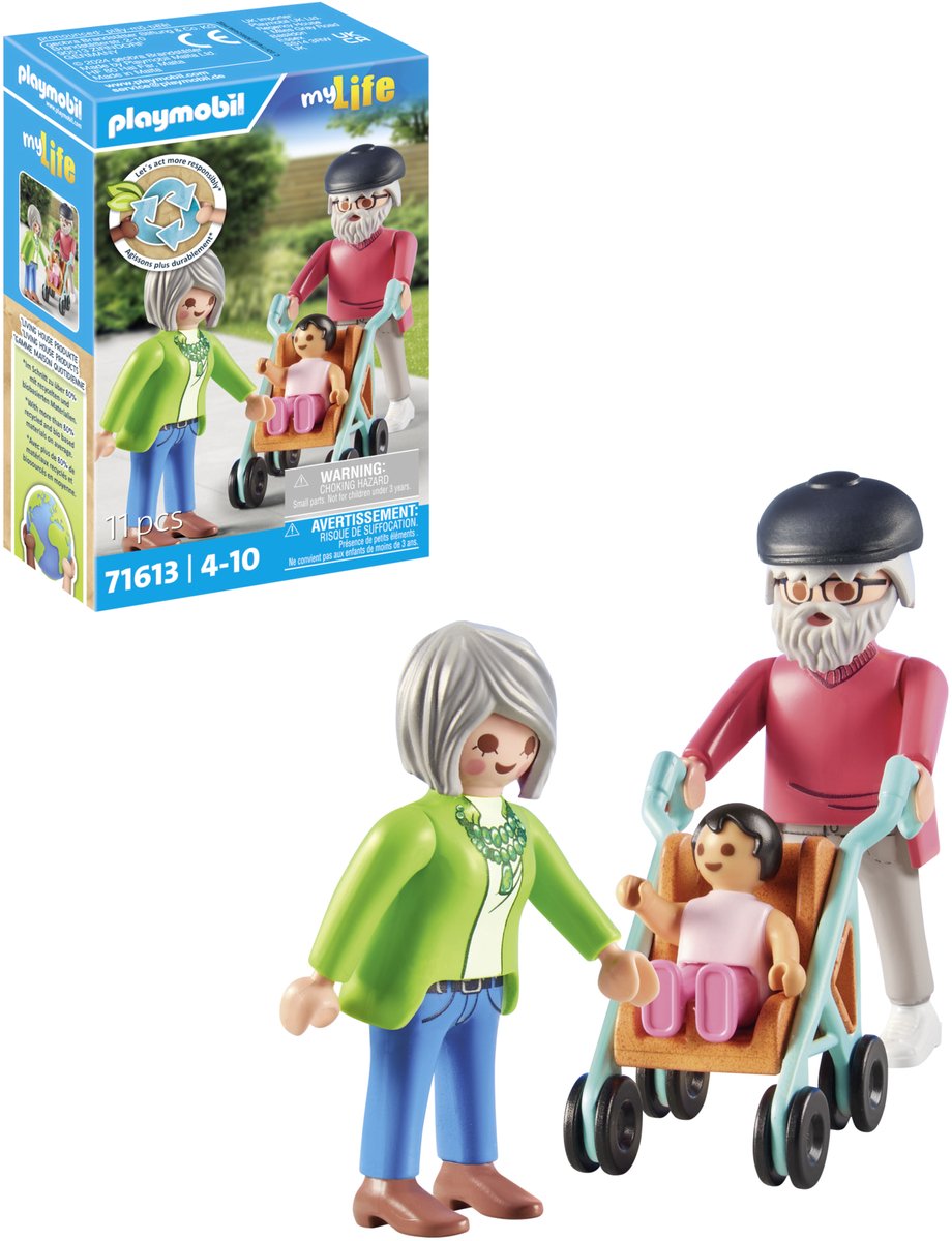 PLAYMOBIL My Life Grootouders met baby - 71613 — afbeelding 9