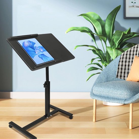 Laptoptafel in hoogte verstelbaar 713-1118 mm Notebooktafel