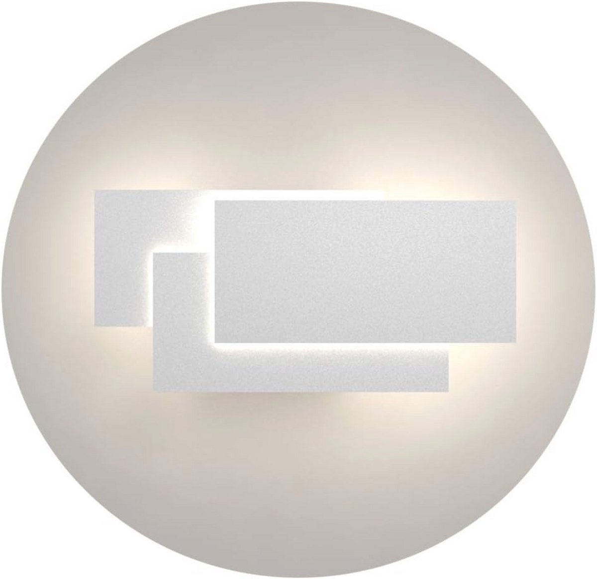 Moderne Led-wandlamp voor Binnen, 24 W, Natuurlijk Wit 4000K-4500K, Wandverlichting voor Woonkamer en Slaapkamer