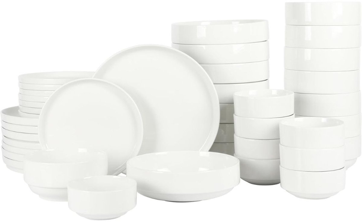 White-Label® Serviesset 8 Persoons - Serviessets - Bordenset - Chique Bordenset - Porselein