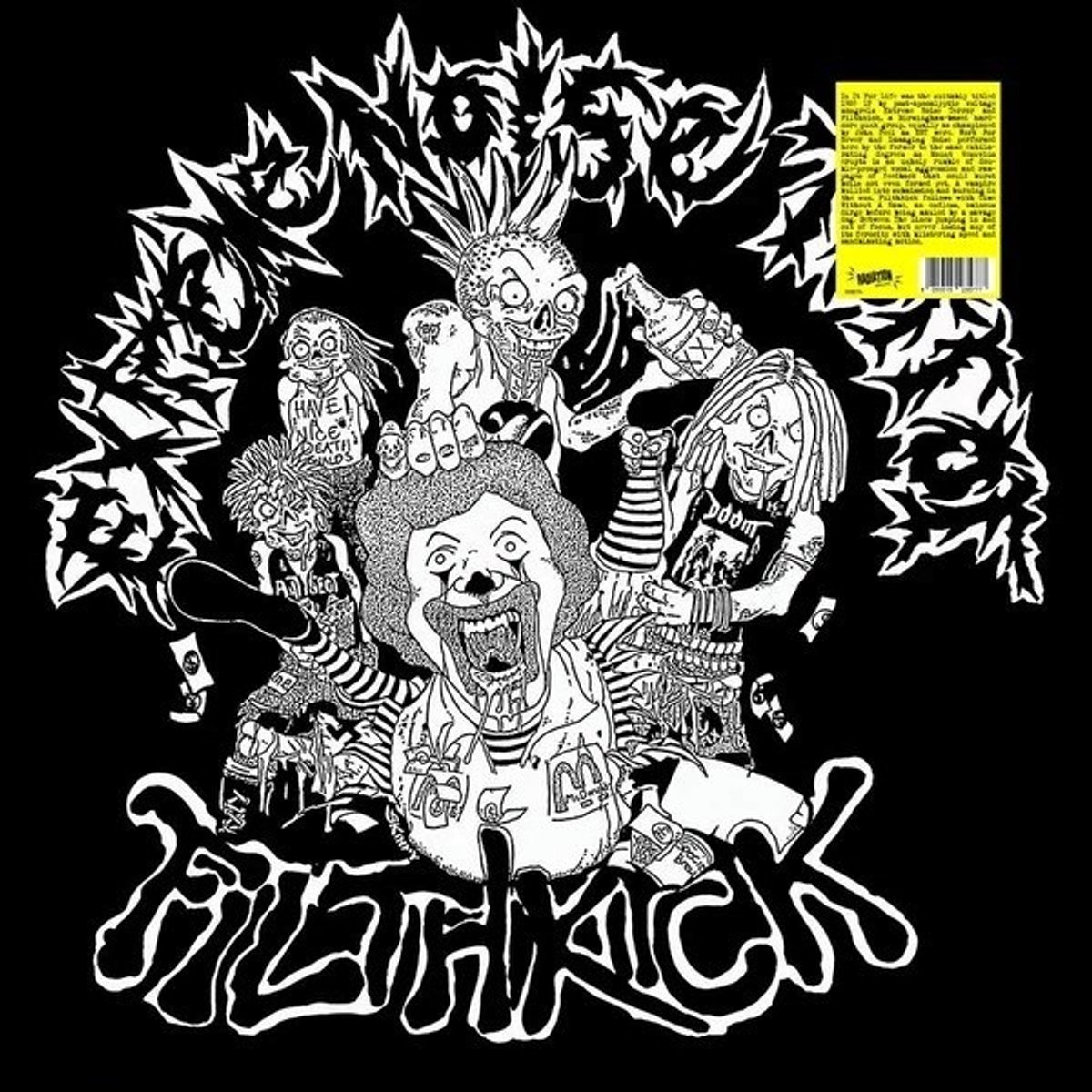Extreme Noise Terror / Filthkick - In It For Life (LP) (Coloured Vinyl)